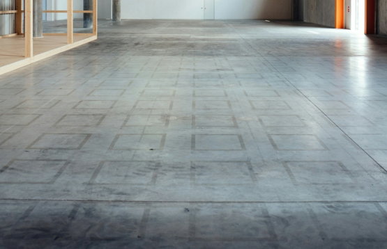 empty concrete building interior